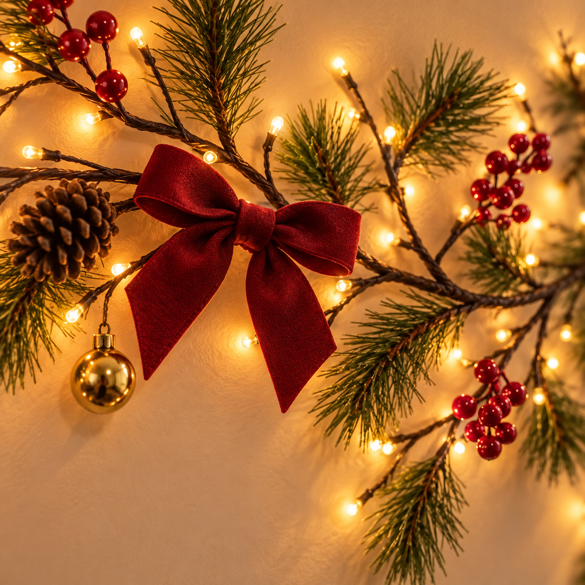 LunaMoon Christmas Branch Lights