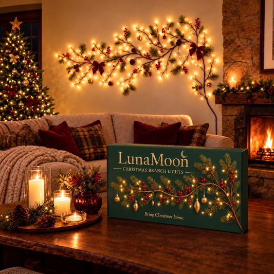 LunaMoon Christmas Branch Lights